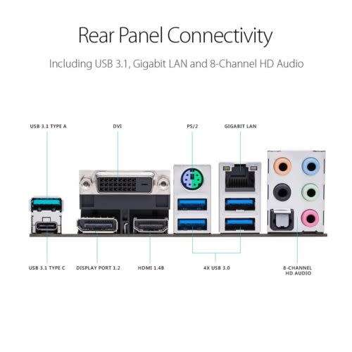 ASUS PRIME Z270-A LGA1151 Z270 ATX Motherboard