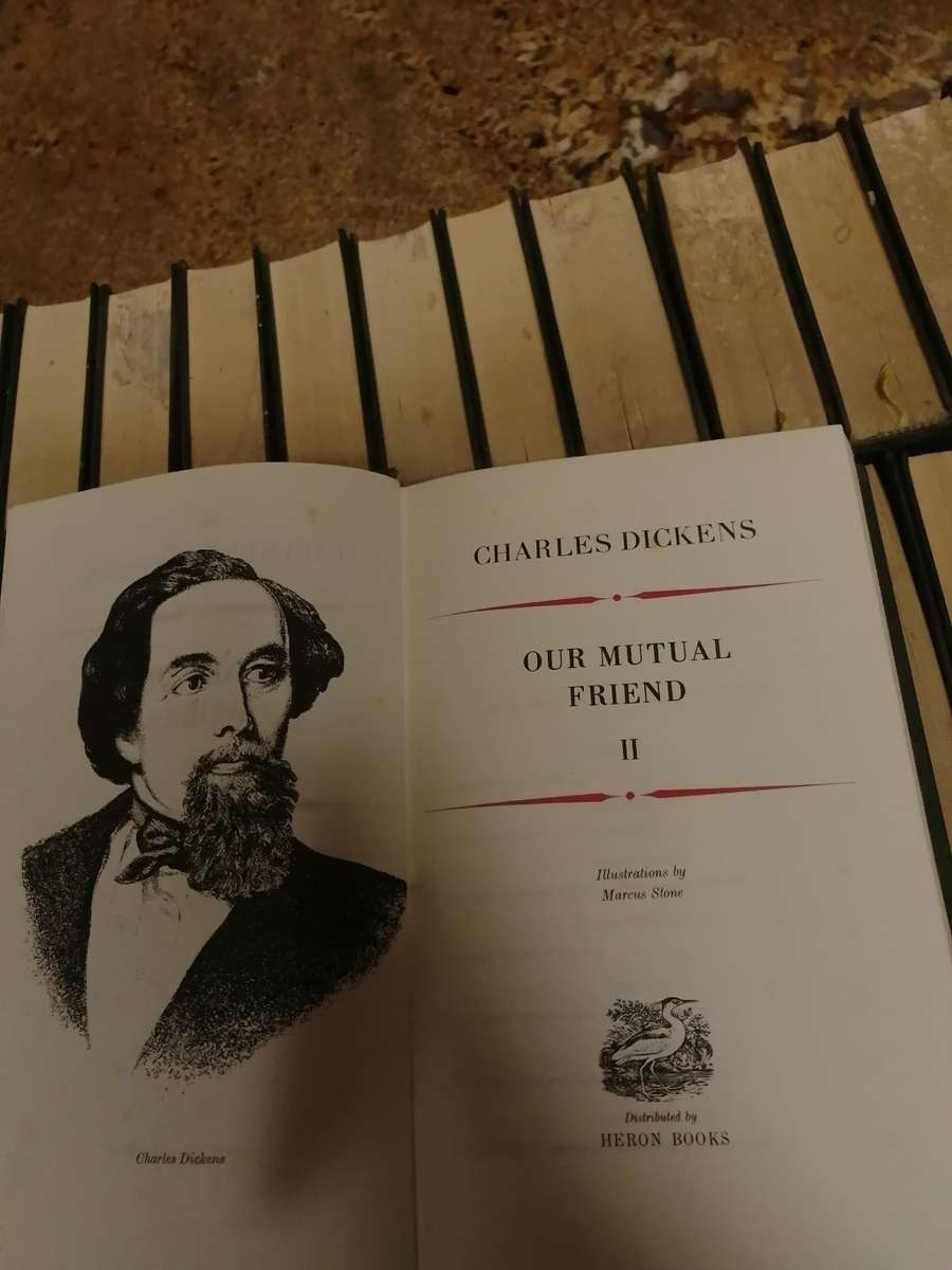 Complete set of Charles Dicken centennial edition