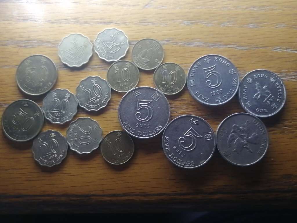 Hong Kong coins