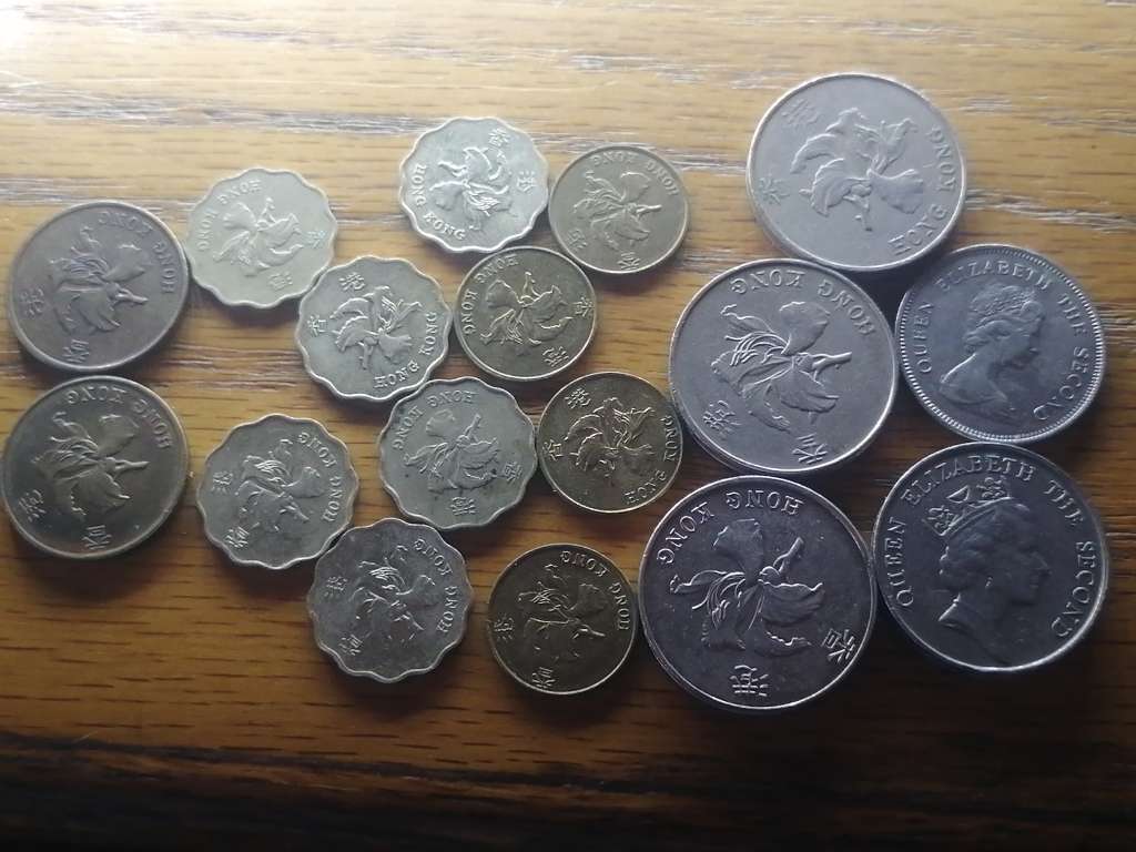 Hong Kong coins
