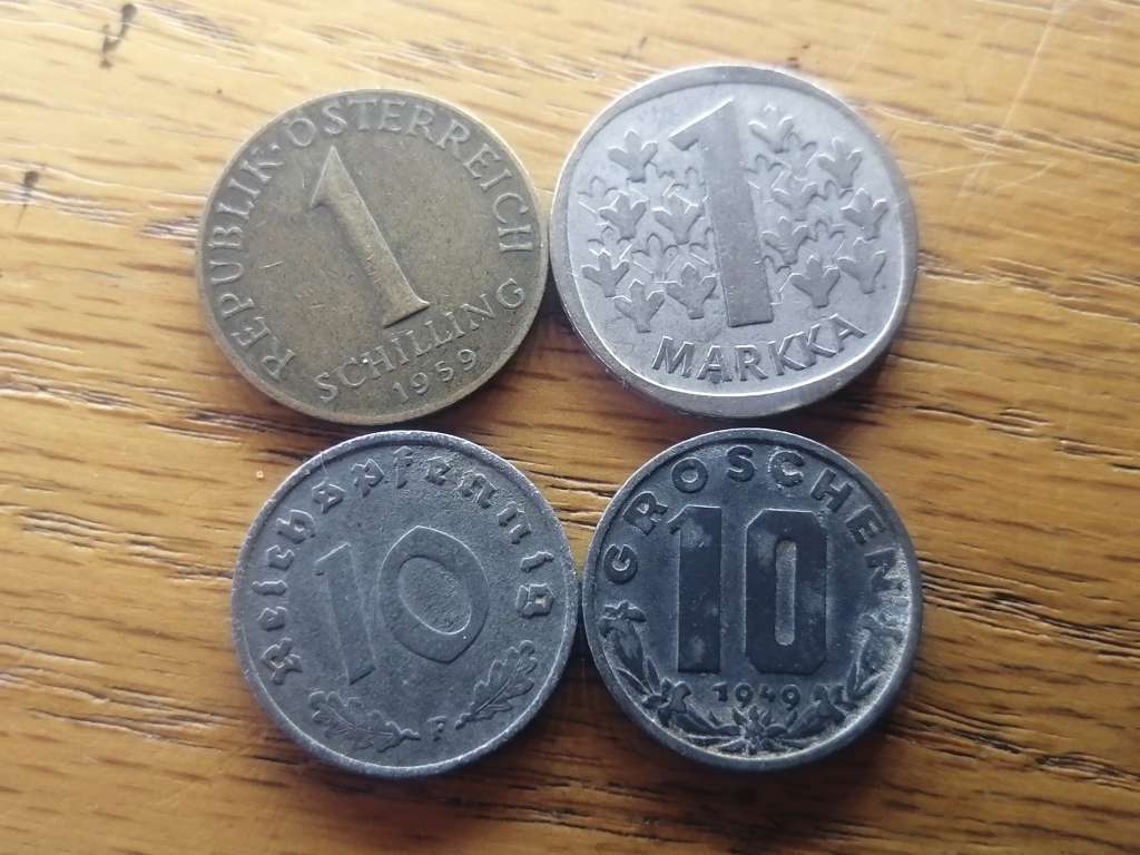 Finland / Germany / Austria coins