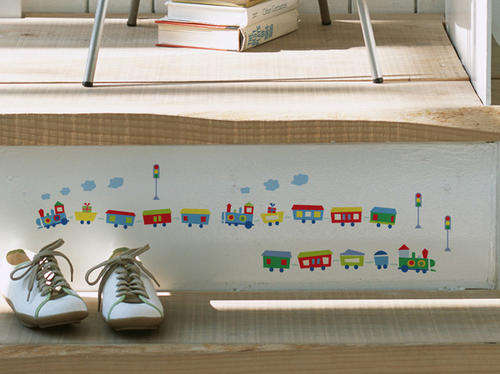 Wall Sticker - WS-608 Happy Train