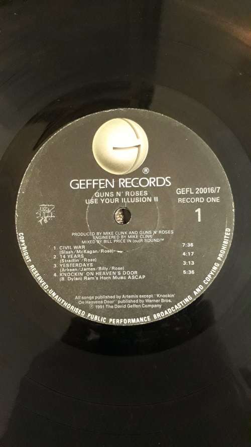 GUNS N' ROSES - USE YOUR ILLUSION II