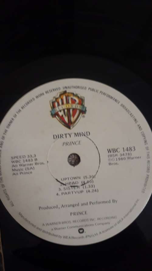 PRINCE - DIRTY MIND (VINYL)