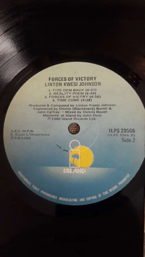 LINTON KWESI JOHNSON - FORCES OF VICTORY