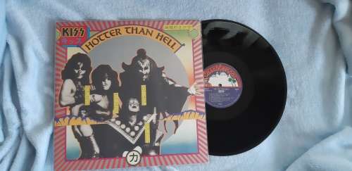 Kiss -hotter than hell lp vinyl vg+/vg++