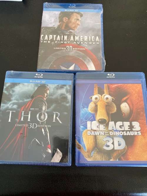 Samsung 3D glasses + 3D blueRay Movies