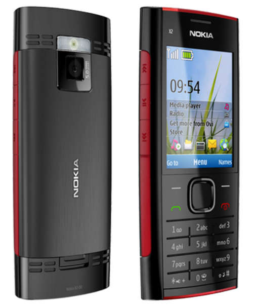 New Nokia X2 Black and Red