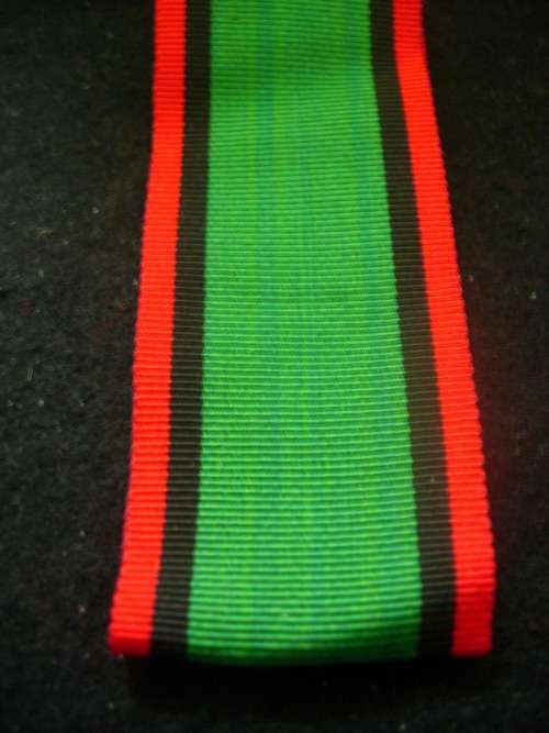 SOUTHERN RHODESIA -  1939 - 1945 WAR SERVICE MEDAL RIBBON
