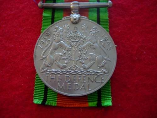 THE DEFENCE MEDAL - UNNAMED