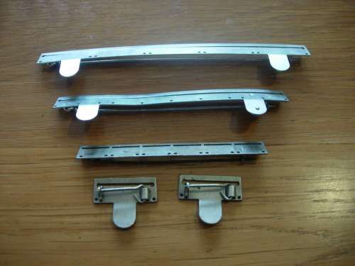 FIVE ASSORTED MEDAL HANGERS