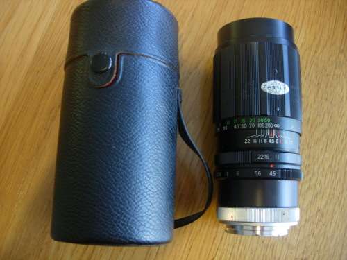 RICOH  TEL. RIKENON  F=200mm. No10421- LENS