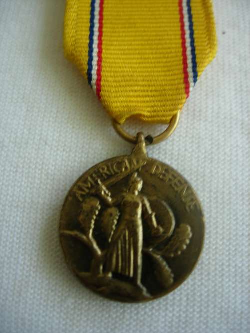 U.S.A. DEFENCE SERVICE MINIATURE MEDAL