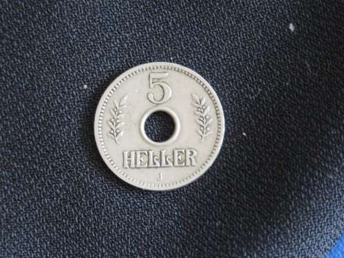 GERMAN EAST AFRICA - 1914 - 5 HELLER