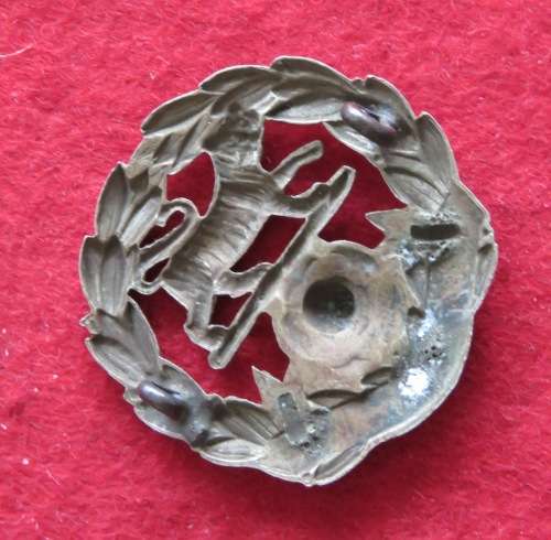 BRITISH - HAMPSHIRE REGIMENT CAP BADGE