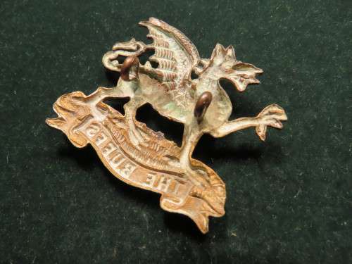 BRITISH - THE BUFFS - EAST KENT REG. CAP BADGE