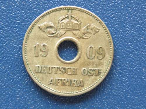 GERMAN EAST AFRICA  - 1909J - 10 HELLER
