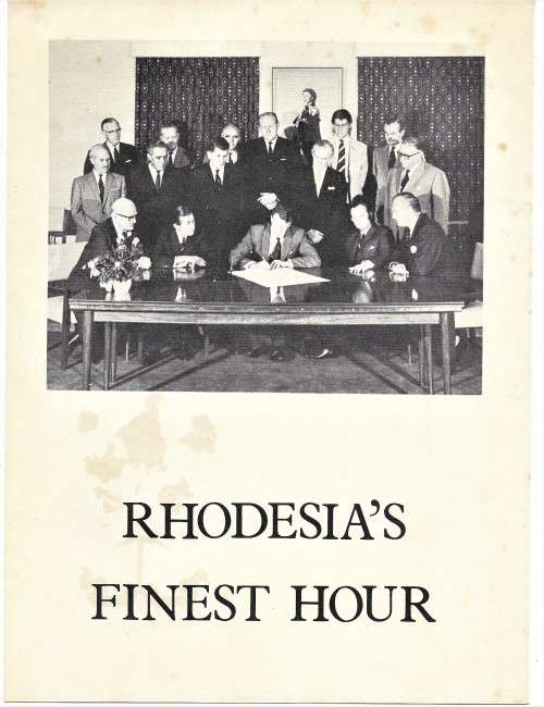 RHODESIA MEMORABILIA - NEWSWEEK Dec 1966 -  PLUS UDI