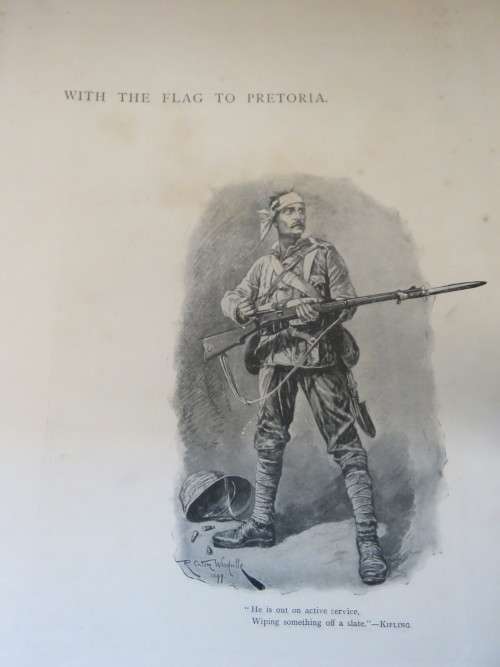 WITH THE FLAG TO PRETORIA VOL.1  by H.W.WILSON
