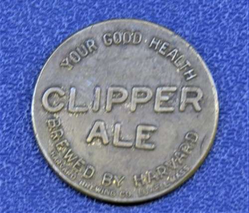 CLIPPER ALE `GOOD LUCK` TOKEN - 1939/1940. U.S.A