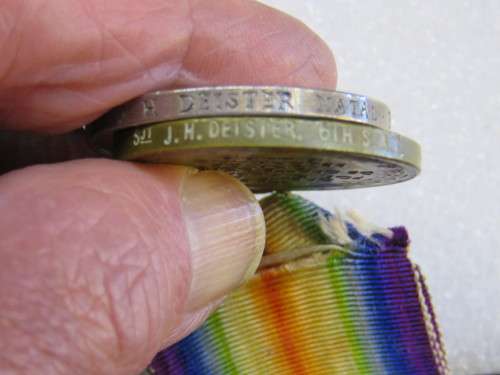 NATAL LONG SERVICE & GOOD CONDUCT MEDAL + VICTORY MEDAL - RHODESIAN PIONEER