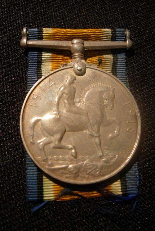 S.A. - WW1 WAR MEDAL - NAMED