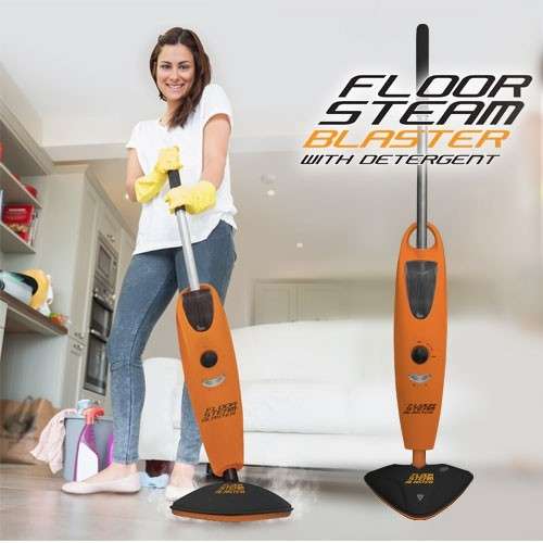 Floor Steam Blaster with detergent dispenser