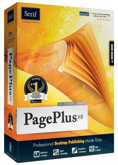 Serif Page plus X 6 pro software