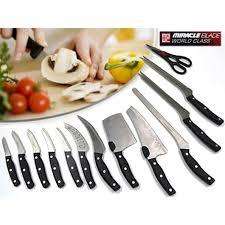 Original Miracle Blade world class 12 piece knife set