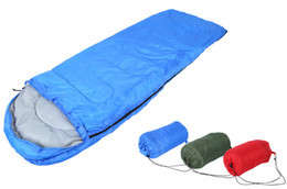 hooded envelope sleeping bag