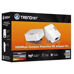 Trendnet 500mbs powerline av adapter kit