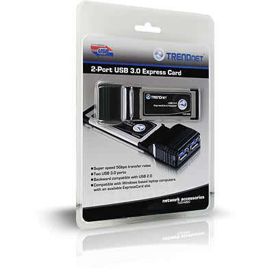 2-Port USB 3.0 ExpressCard Adapter