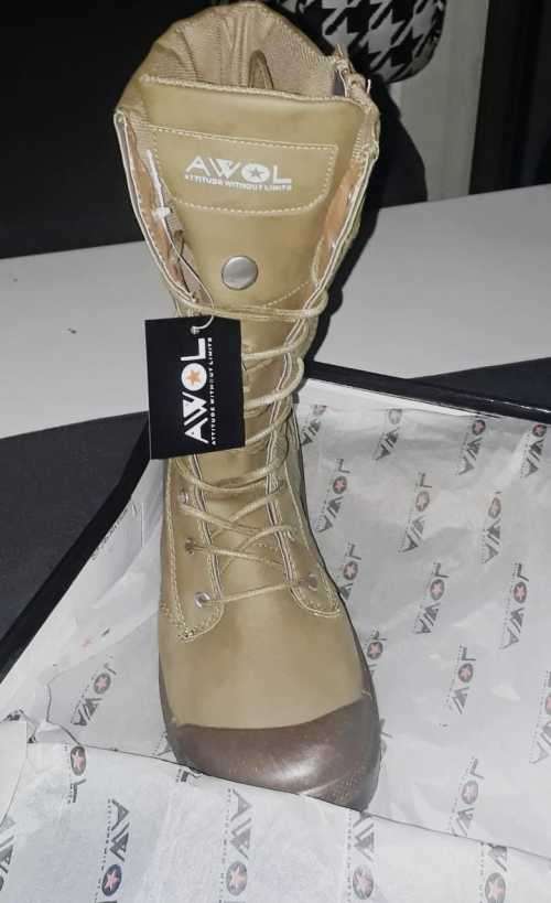 Awol Military Style Boots