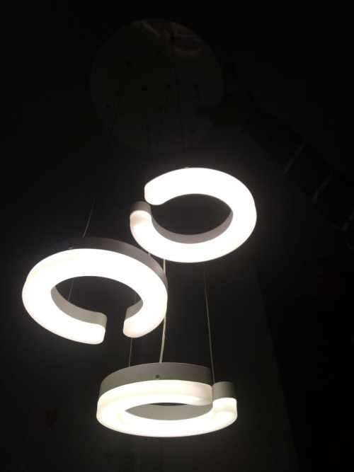 Led pendant chandelier