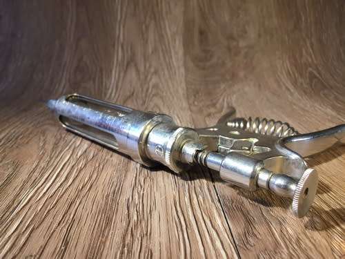 Vintage Multi-dose Pistol Syringe