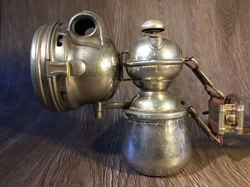 RARE! Vintage Bicycle Carbide Lamp  - Gloria
