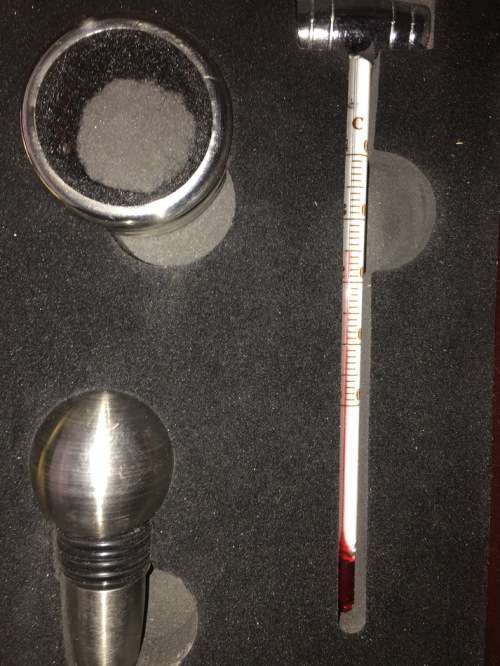 Wooden Chess Set with Wine Box & Wine Accessories