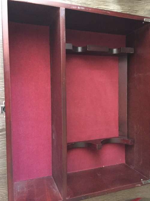 Wooden Chess Set with Wine Box & Wine Accessories