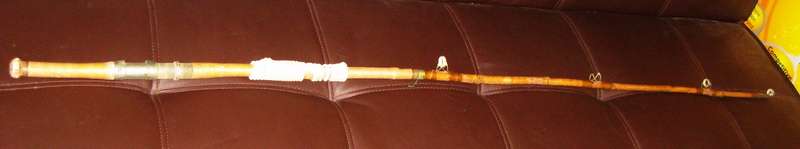 Vintage Bamboo Fishing Rod