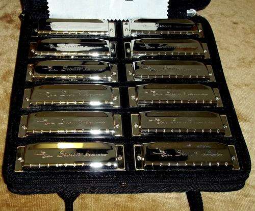 Harmonica's - Complete set in 7 keys - Brand New!