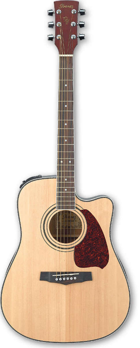 Ibanez SOLID TOP Acoustic Electric Guitar - PF60 SCE - Brand New! AVAILABLE IN BLACK ONLY!!