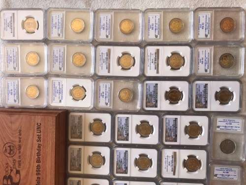 Nelson Mandela Signature Dates Collection