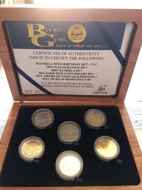 Nelson Mandela Signature Dates Collection