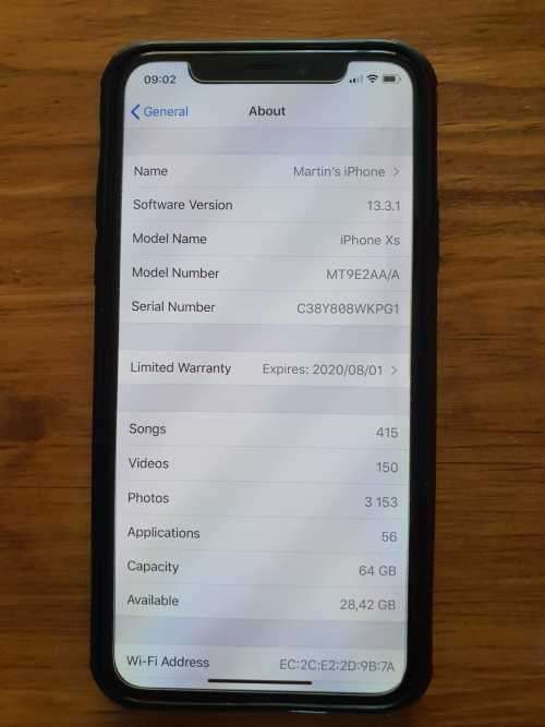 Iphone XS 64Gb