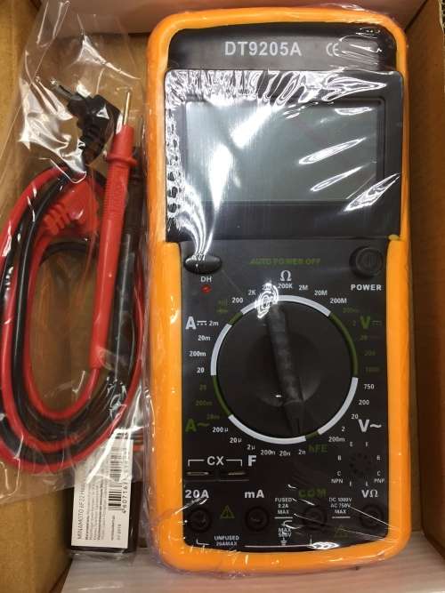 MULTIMETER DT9205A
