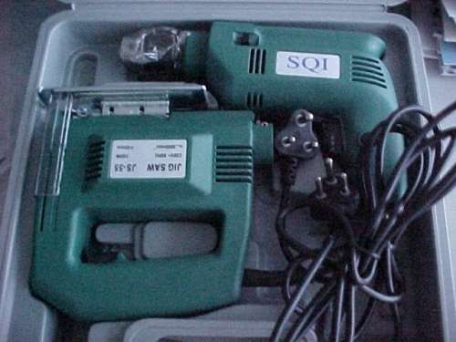 500W Drill and Jigsaw Power Tool Set