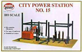 HO Scale Model Power City Power Station No. 15 #416