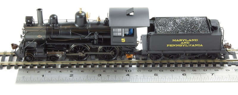 Spec Richmond 4-4-0 American w/Tender M&PA #5 HO
