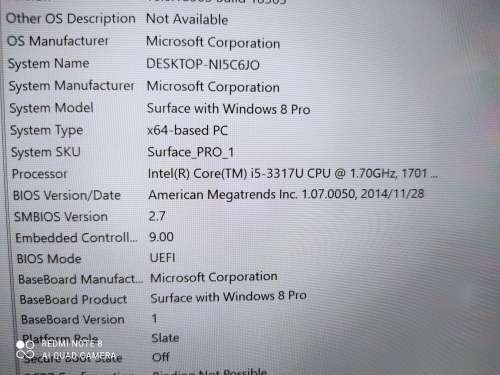 Surface Pro 128gb (2013)