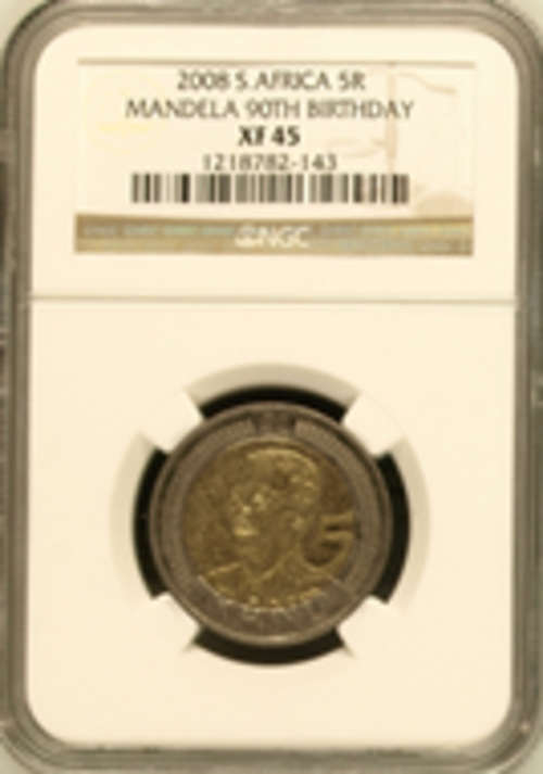 RARE XF45 YES - NGC GRADING - 2008 B/DAY R5 COIN !!